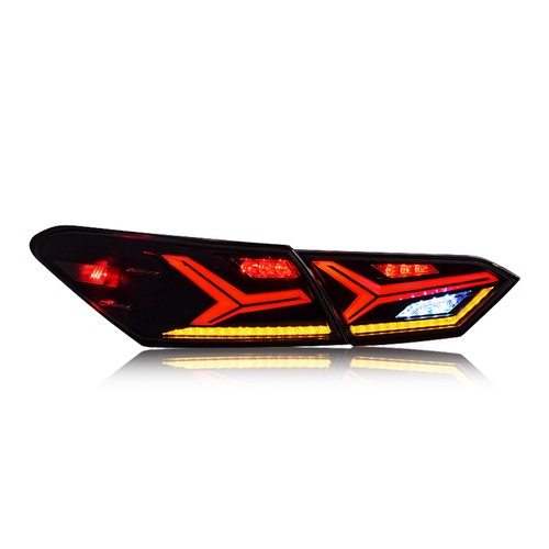 Luces traseras LED para Toyota Camry 2018-2024 montaje de lámpara de humo trasera estilo cordero - Imagen 7 de 17