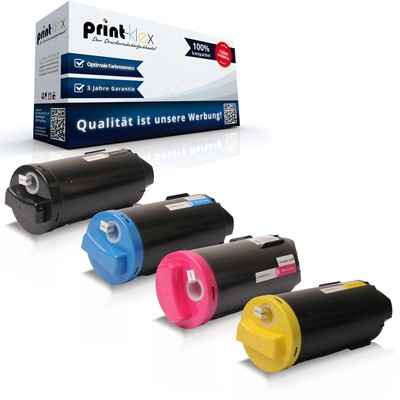 4x Alternative Tonerkartuschen für Xerox VersaLink C 500 DN C 500 DNS C 500 DS