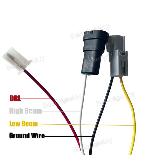 DRL LED Headlight Assembly For Suzuki V-STROM 650 / 1000 Daytime Running Lamp - Picture 7 of 12