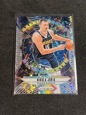 2024-25 Panini Prizm - Kaleidoscopic Nikola Jokić #30 Silver Fast Break Prizm