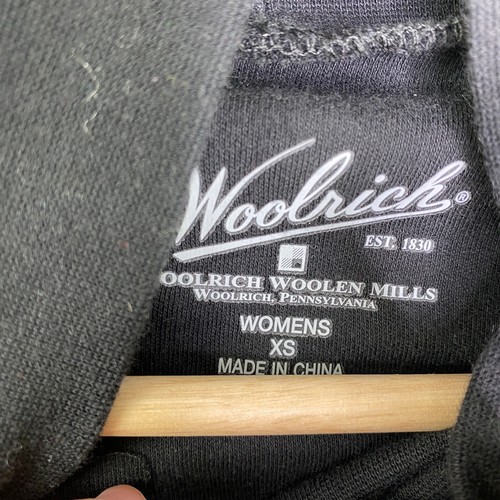 Woolrich Womens Black Turtleneck Shirt NWT Size XS Minimal Cotton Warm Winter - Picture 5 of 7