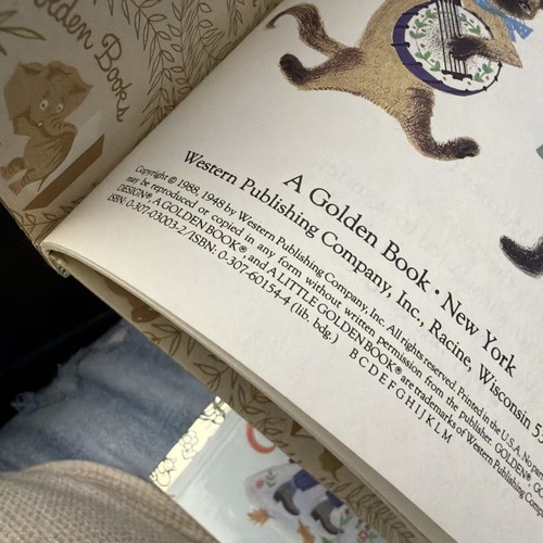 Old Mother Goose and other nursery rhymes (A Little golden book) VTG 300-54 - Picture 3 of 5