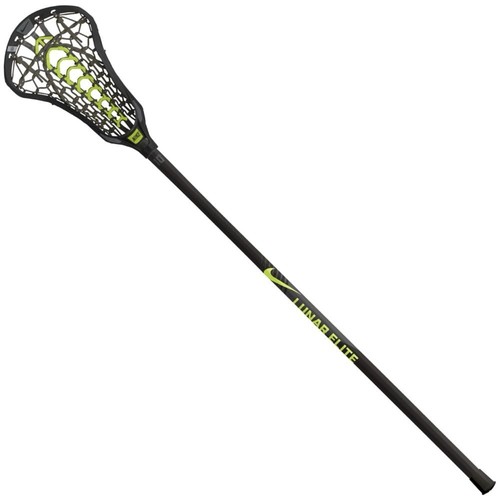 Nike Lunar Elite 2 10 Grad Composite Complete Damen Lacrosse Stick BLK/LIME