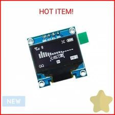 HiLetgo 0.96" SSD1306 I2C IIC SPI Serial 128X64 OLED LCD Display 4 Pin Font Colo