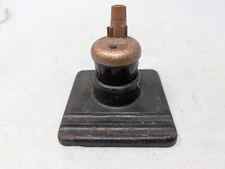 Vintage Koh-I-Noor Pencil Sharpener Desk Mount Cast Iron Base USA (L3)