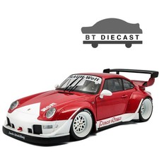 SOLIDO 2020 PORSCHE RWB BODYKIT PORCO ROSSO 1/18 DIECAST RED / WHITE S1808505