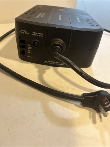 APC Back-UPS ES 550 BE550G 8-Outlet Battery Back Up Surge Protector. READ - Picture 5 of 13