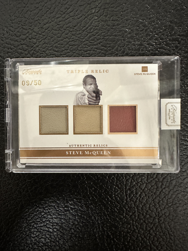 2025 Keepsake Steve McQueen Premiere Edition #162 Triple Relic Patch /50 SSP