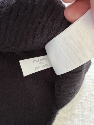 J Crew Women’s Crewneck Sweater Size XXS Black Extra Soft Knit Classic Preppy - Picture 8 of 10