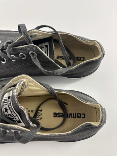 Converse Chuck Taylor Men’s Size 11 Low Top Sneakers Gray White - Picture 5 of 7