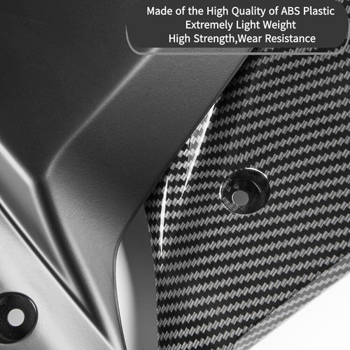 For HONDA CB500F CBR500R 2016-2018 Carbon Fiber Rear Tail Mid Fairing Cowl Cover - Picture 3 of 11