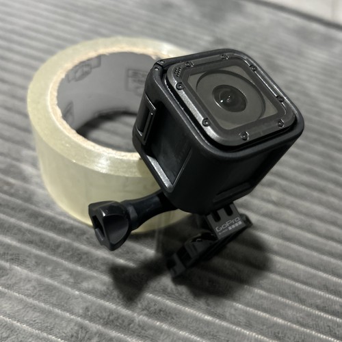 GoPro HERO4 Session Helmet Action Camera Nero con attacco testato funziona - Foto 3 di 5