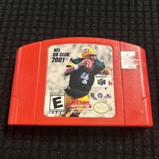 NFL QB Club 2001 (Nintendo 64, 2000) LOOSE & Tested, Authentic