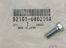 GENUINE HONDA NOS OEM 92101-08020-0A Hex Bolt (8x20) CB200 CB350 CB750 CL100