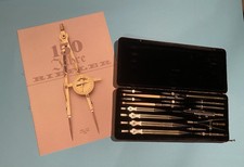 C. RIEFLER , großer Zirkelkasen , beigefügt: Firmen-Geschichte RIEFLER  ab 1841