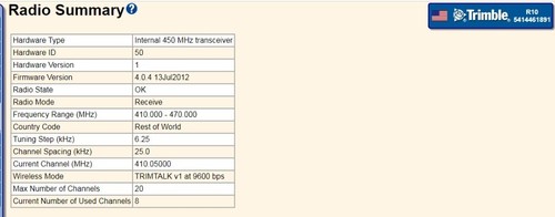 Trimble R10 kit GNSS receiver Base + Rover RTK/Galileo/Beidou/L5/radio 450-70/2W - Picture 16 of 17