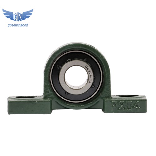 6 Stück UCP204-12 Stehlager montiert Kugellager 3/4" Bohrung Gusseisen Basis - Bild 6 von 12