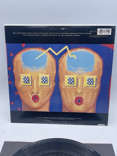 VANGELIS Direct LP Arista AL 8545 GOLD PROMO STAMP - Picture 3 of 3