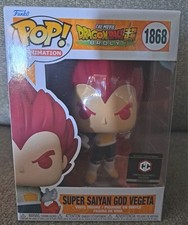 Funko Pop! Vinyl: Dragon Ball - Super Saiyan God Vegeta - Chalice...