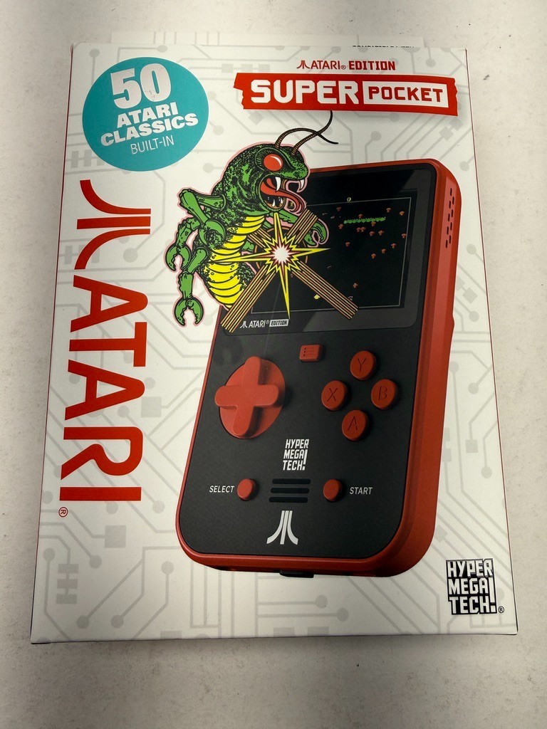 Atari Edition Super Pocket Hyper Mega Tech 50 Atari Classics
