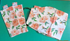 NIP Anthropologie Bridgette Thornton Paint&Petals Tea Towels & Apron Roses