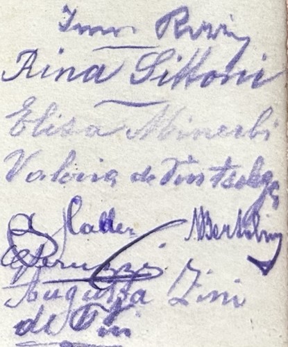 🌈Rara Foto/Cart. di Gruppo Viaggiata x Rovereto Rialto Bollo Austriaco🇦🇹1900 - Foto 8 di 8