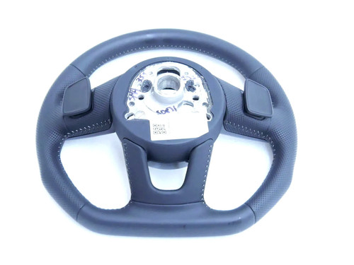 Orig 8W0919091DH JAH Sport Leder Lenkrad Audi S4 8W S5 A5 F5 Abgeflacht 38Km - Bild 7 von 10