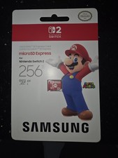 Samsung microSD Express 256GB For Nintendo Switch 2 NEW UNOPENED