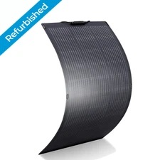 ALLPOWERS 100W Flexible Solar Panel Kits Off-Grid Monocrystalline Refurbished