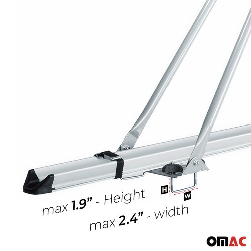 Pro Bike Carrier Roof Mount Aluminum Steel Bicycle Rack Cycling Car Truck SUV - Picture 4 of 11