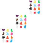  Set of 3 Silikon Glasmarkierer Glasanhänger Für Getränke Glasmarkierungen