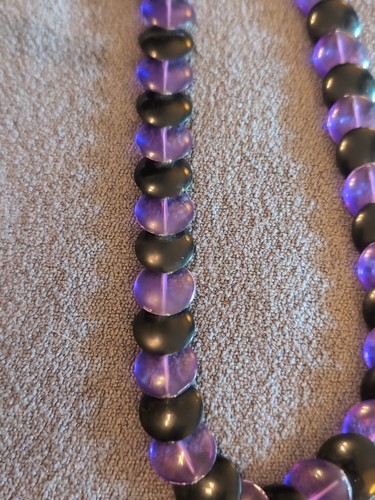 1960s Acrylic Bead Choker Necklace - Picture 2 of 5