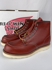 Red Wing Heritage Moc Toe Boots 8875 9 D Classic Red Oro Russet Limited Dog Tag