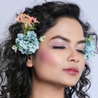  10 Pcs White Lilies Artificial Flowers Lily Fake Clips Artifcial Tiger