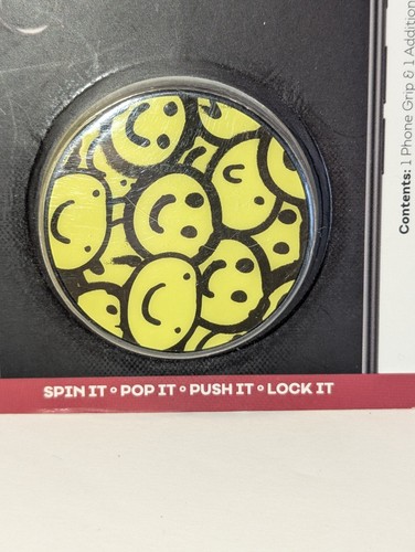 Popsockets PopGrip PLUS Spin Pop Magnet Edition NIP Leo Lady w/Lion & Smileys - Photo 9 sur 20