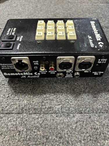 JK Audio RemoteMix C+ Mixer Broadcast Phone Line Audio Switch - Bild 4 von 6