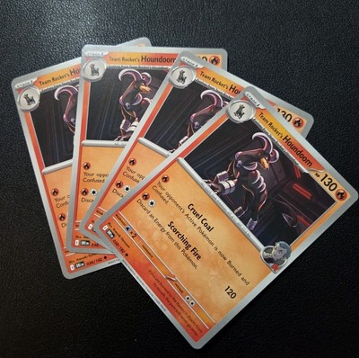 X4 Team Rocket's Houndoom 038/182 Sv10: Destined Rivals