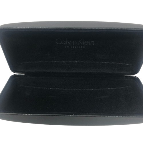 Clavin Klein Glasses Case Hard Clamshell Eyeglasses Sunglasses Black Protective - Picture 7 of 10