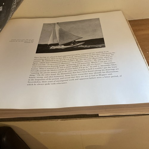 Edward Hopper Hardcover Goodrich Artist Large Coffee Table Art Book 16X13 - Picture 12 of 22