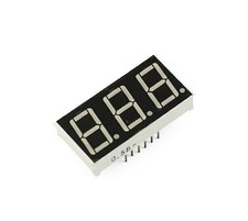 5PCS 0.56 inch 3 digit red LED display 7 segment common cathode good quality E3