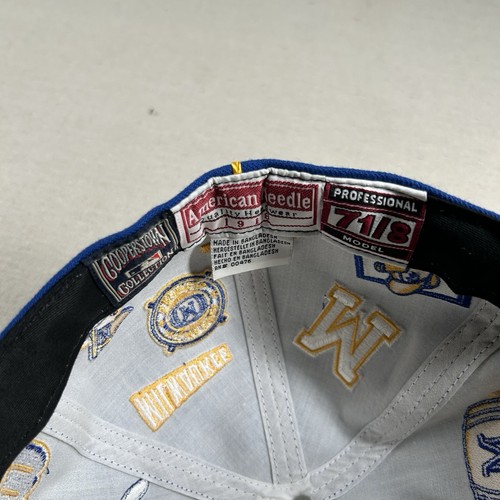 Vintage American Needle Brewers Hat Embroidered Patches Milwaukee MLB Baseball - Picture 6 of 6