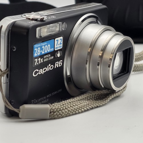 Ricoh Digital Camera Caplio R6 7.2MP Black Tested - Picture 13 of 20
