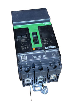 Square D HJA36150U33X 3p 600v 150a 65K I-Line Circuit Breaker NEW STYLE LABEL