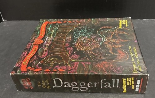 Elder Scrolls Chapter 2 Daggerfall PC Game DOS Windows 1996 Manual CD-ROM Tested - Picture 12 of 18