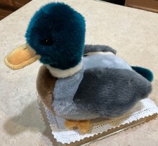 Ty Beanie Babies-Mallard Duck Jake - LARGE 12  Retired RARE Fuzzier than Usua 