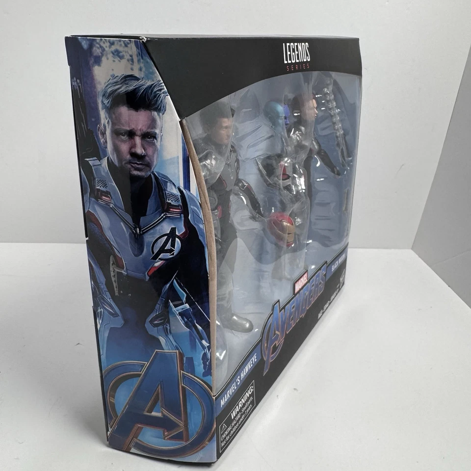 Marvel Legends Hawkeye & Black Widow Paquete de 2 Traje Cuántico Vengadores Foto 3 de 4