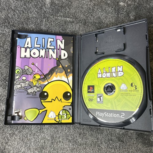 Alien Hominid Sony PlayStation 2, 2004 Cib Completo En Caja Manual - Imagen 3 de 4
