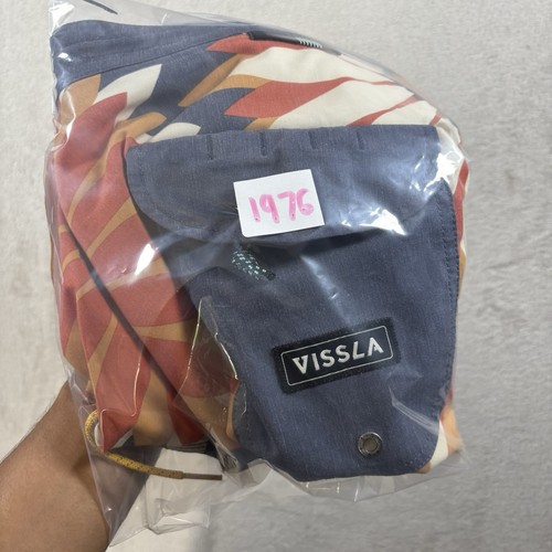 Vissla Boardshorts Badehose Herren Gr. 33 sonnenblumenblau orange #1976 - Bild 9 von 9