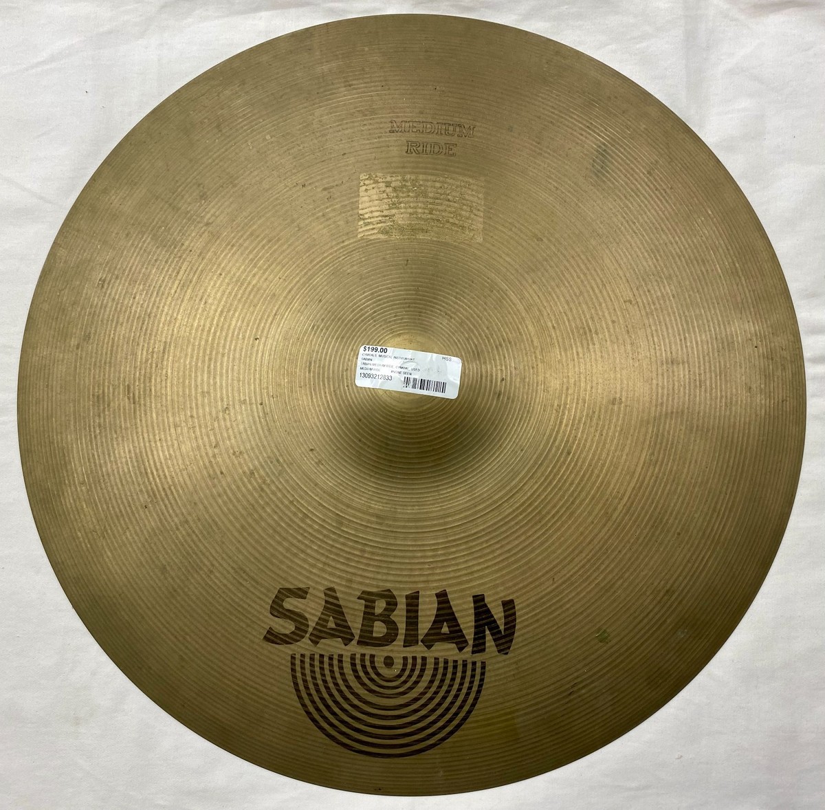 SABIAN Ride 20インチ/51cm Sabian Medium Ride 20