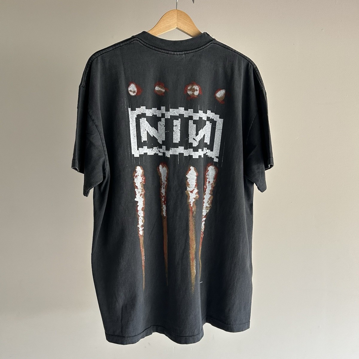 ryouma　Nine Inch Nails Vintage tee Vintage REPRINT Nine Inch Nails The Downward Spiral NIN T